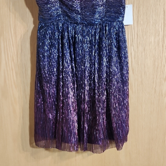 Zhenzi Kids Dress in Purple and Blue - Picture 4 of 7